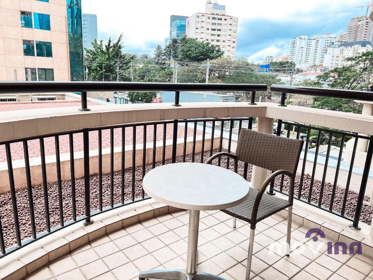 Flat Itaim Bibi 1º Andar By Movinn | 35 M² サンパウロ エクステリア 写真