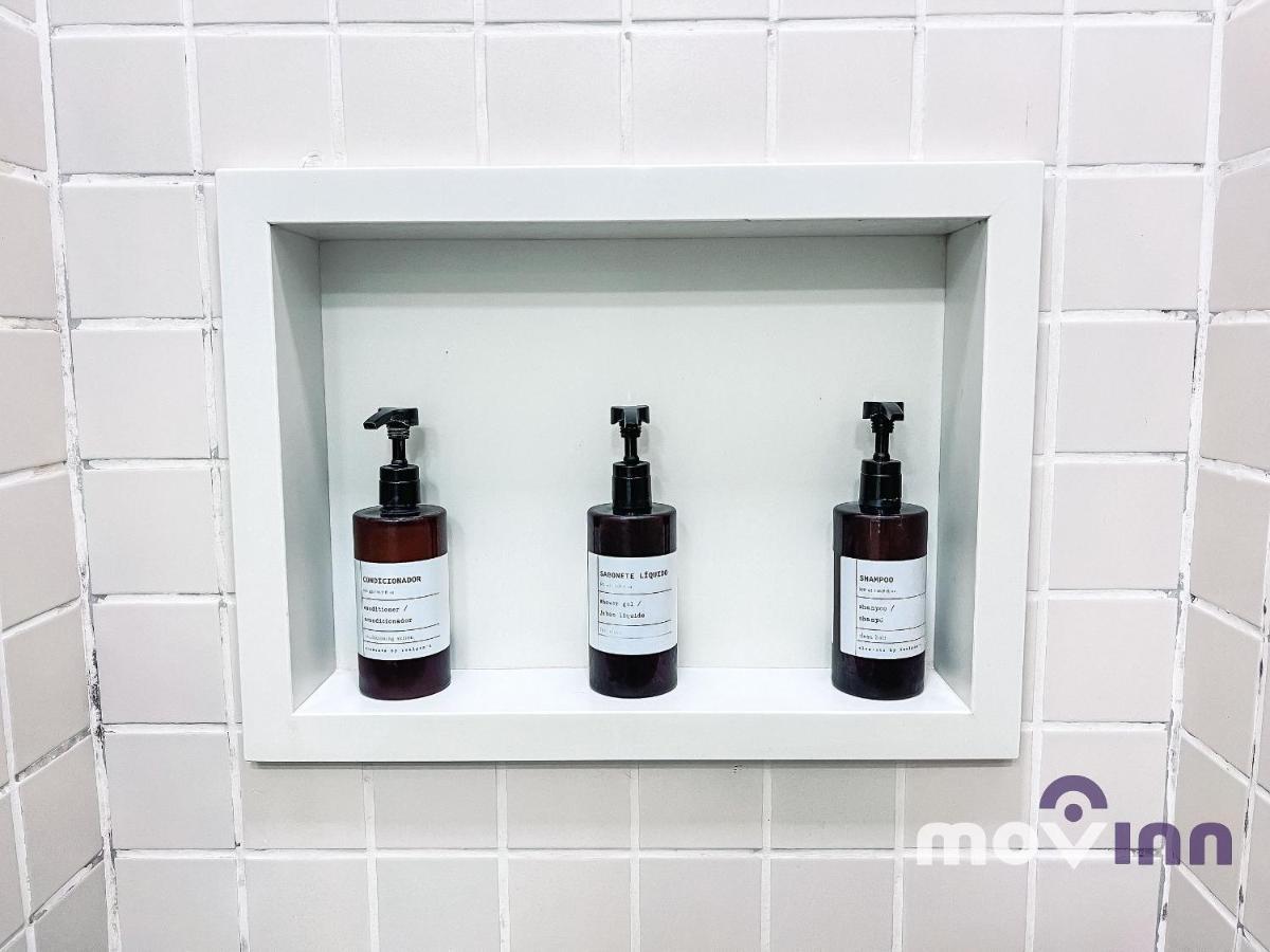 Flat Itaim Bibi 1º Andar By Movinn | 35 M² サンパウロ エクステリア 写真