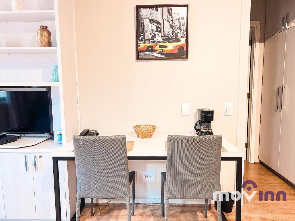 Flat Itaim Bibi 1º Andar By Movinn | 35 M² サンパウロ エクステリア 写真