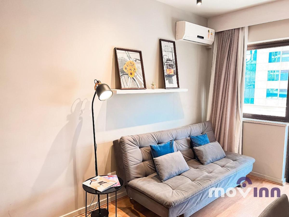 Flat Itaim Bibi 1º Andar By Movinn | 35 M² サンパウロ エクステリア 写真
