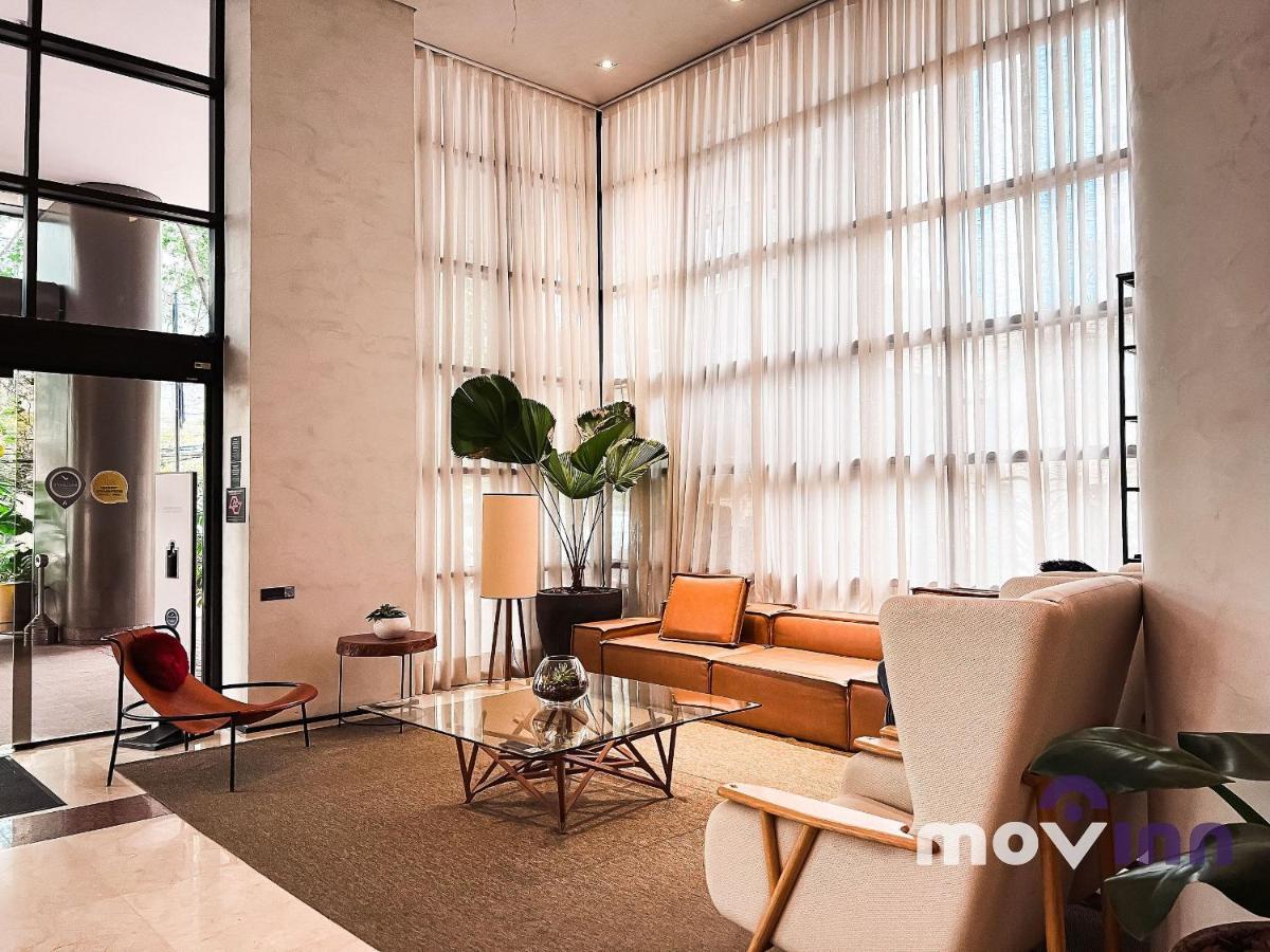Flat Itaim Bibi 1º Andar By Movinn | 35 M² サンパウロ エクステリア 写真