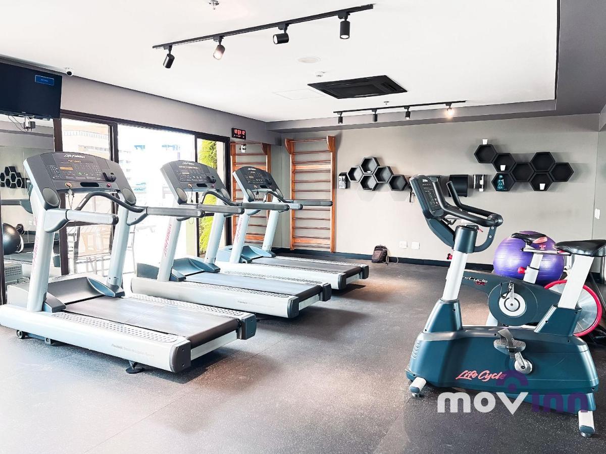 Flat Itaim Bibi 1º Andar By Movinn | 35 M² サンパウロ エクステリア 写真